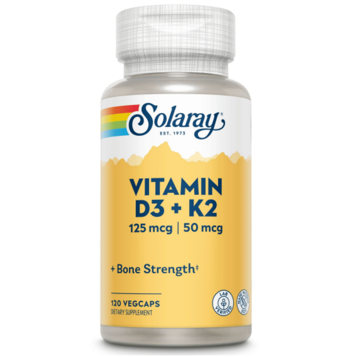 Solaray Vitamina D3 Y K2 - Haz Tu Pedido