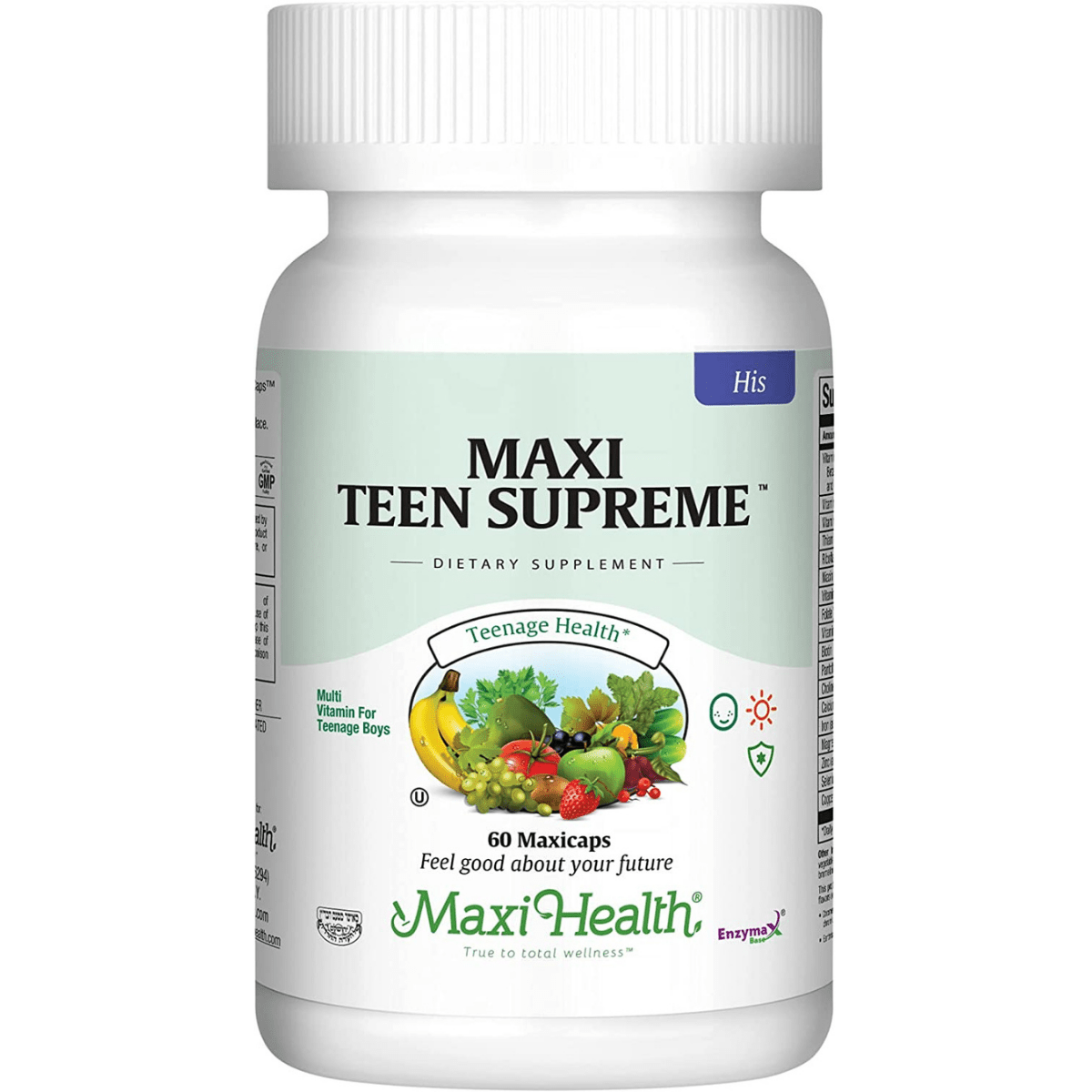 Maxi Health Multivitamin For Teens Boys - Haz Tu Pedido