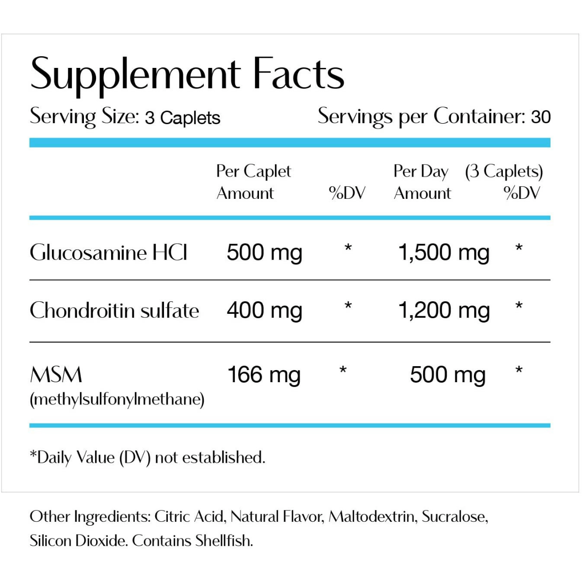 Glucosamina y Condroitina y MSM - 90 Comprimidos - Haz Tu Pedido