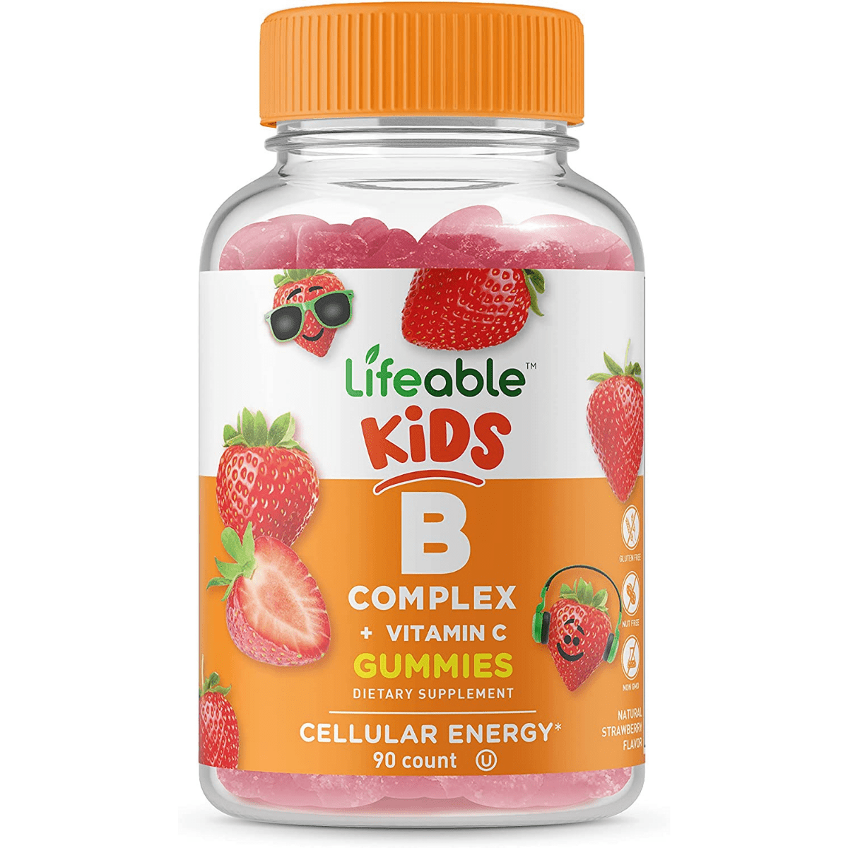 Lifeable Vitamin B Complex With Vitamin C For Children - 90 Gomitas - Haz Tu Pedido