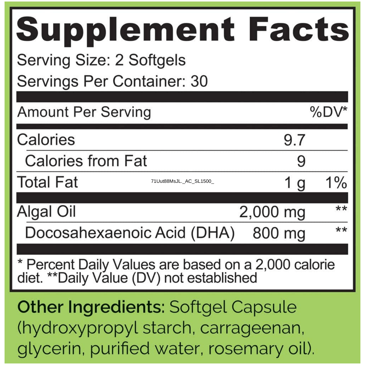 Naturelo Omega 3 from Algae - Haz Tu Pedido
