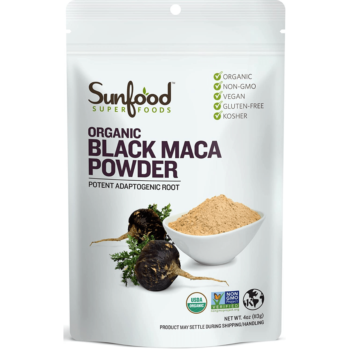 Sunfood Superfoods Black Maca - 113 g - Haz Tu Pedido