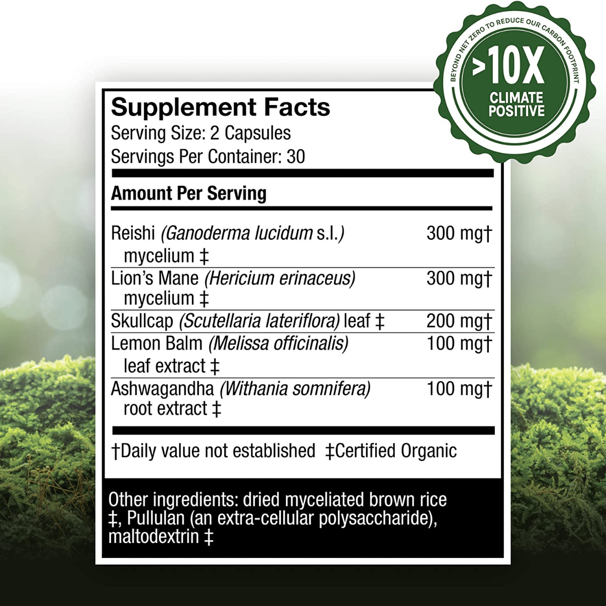 Host Defense Stress Decompress - 60 Cápsulas Vegetarianas - Haz Tu Pedido