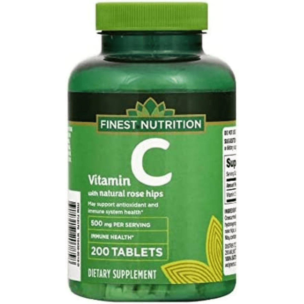Finest Nutrition Vitamin C with Rosehip - 200 Tabletas - Haz Tu Pedido