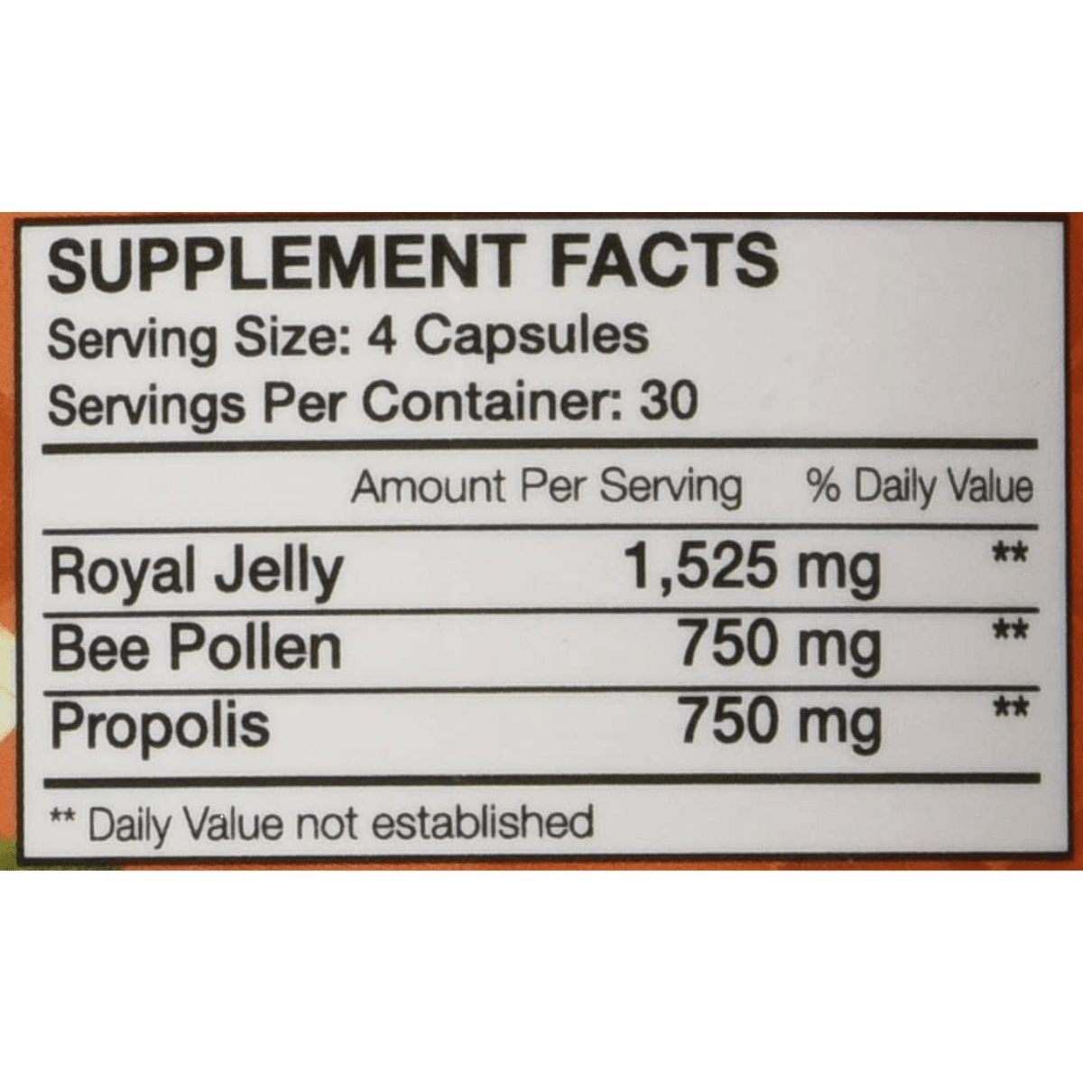 Parker Naturals BEST Bee Pollen, Royal Jelly and Propolis - 120 Cápsulas - Haz Tu Pedido
