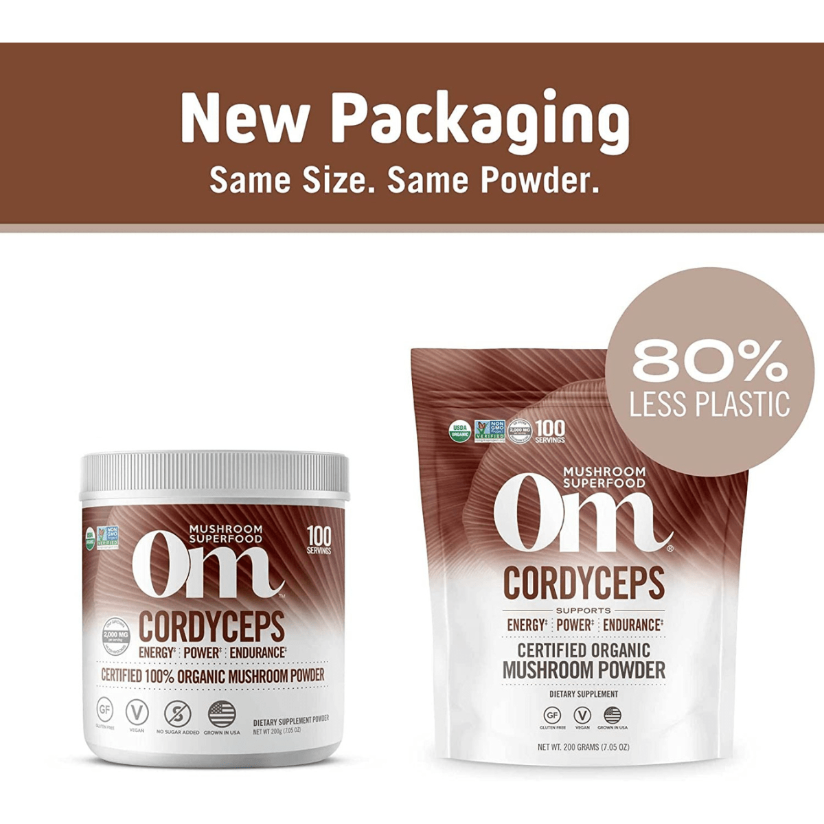Om Mushroom Superfood Cordyceps Mushroom - 200 g - Haz Tu Pedido