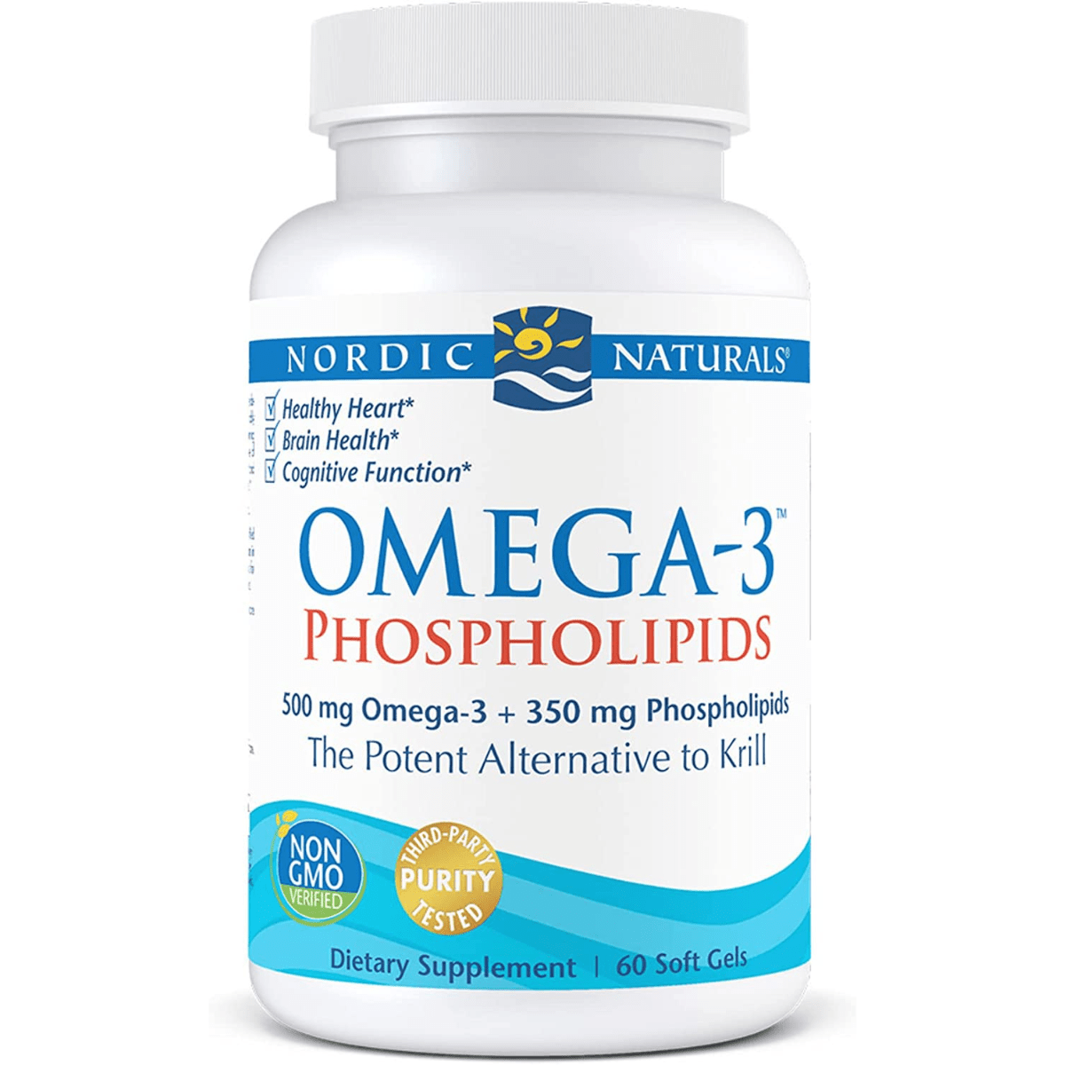 Nordic Naturals Omega-3 Phospholipids - 60 Cápsulas Blandas - Haz Tu Pedido