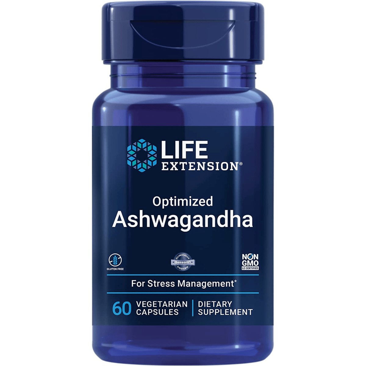 Life Extension Ashwagandha - 60 Cápsulas Vegetarianas - Haz Tu Pedido