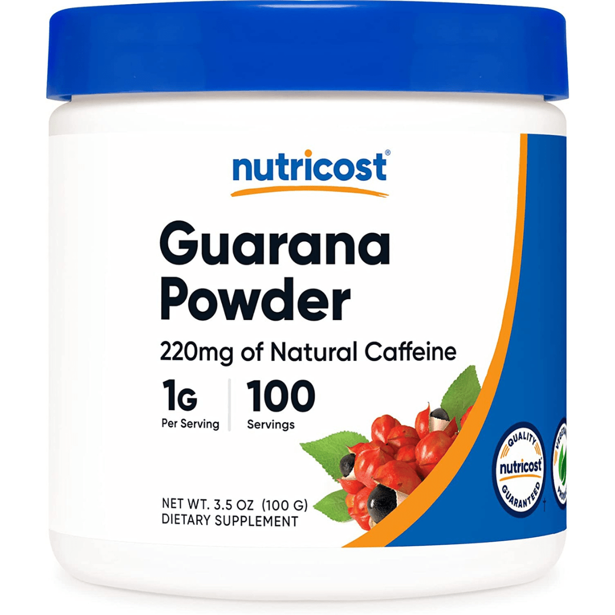 Nutricost Guaraná Powder - 100 g - Haz Tu Pedido