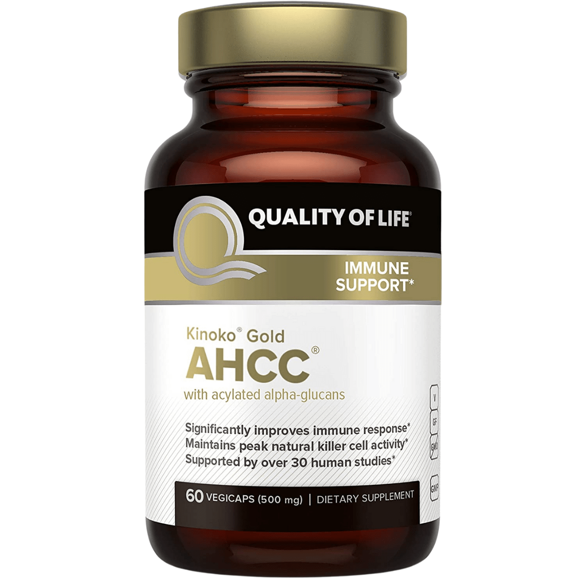 Quality of Life AHCC 500 mg - 60 Cápsulas Vegetales - Haz Tu Pedido