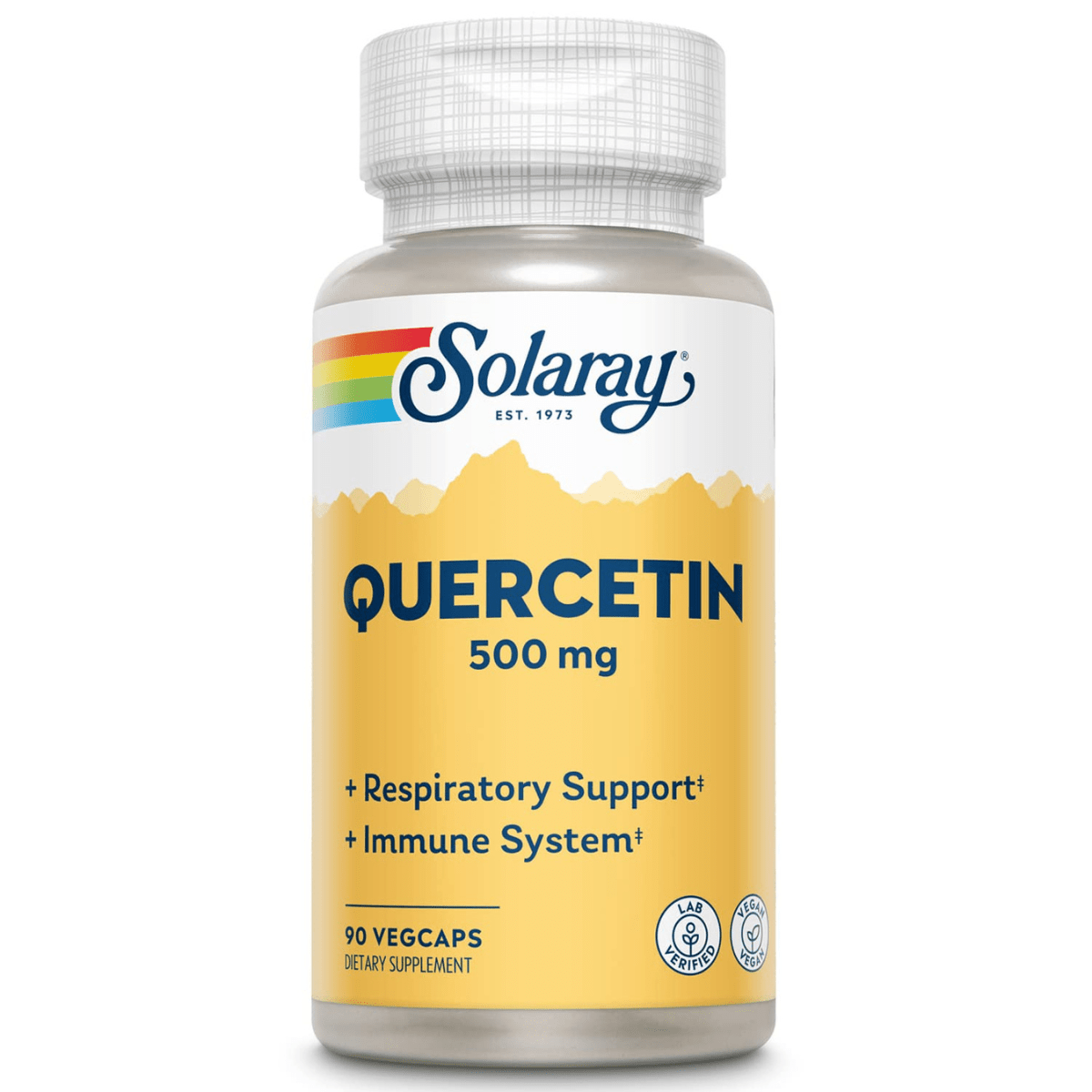 Solaray Quercetin 500 mg - 90 Cápsulas Veganas - Haz Tu Pedido
