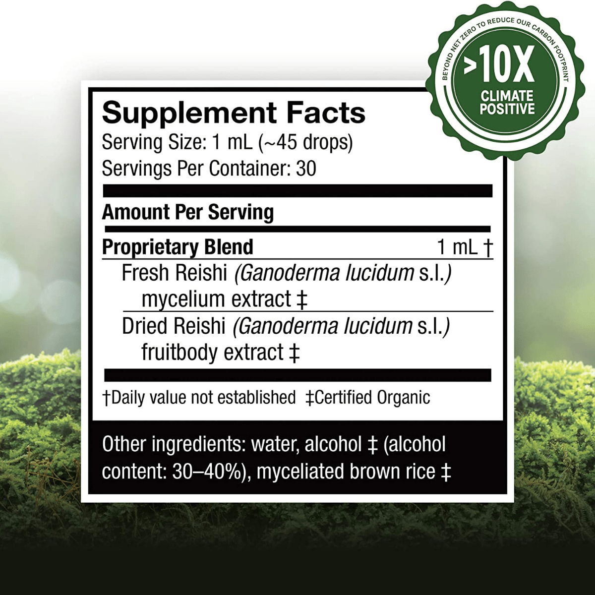 Host Defense Extract Reishi - 30 ml - Haz Tu Pedido