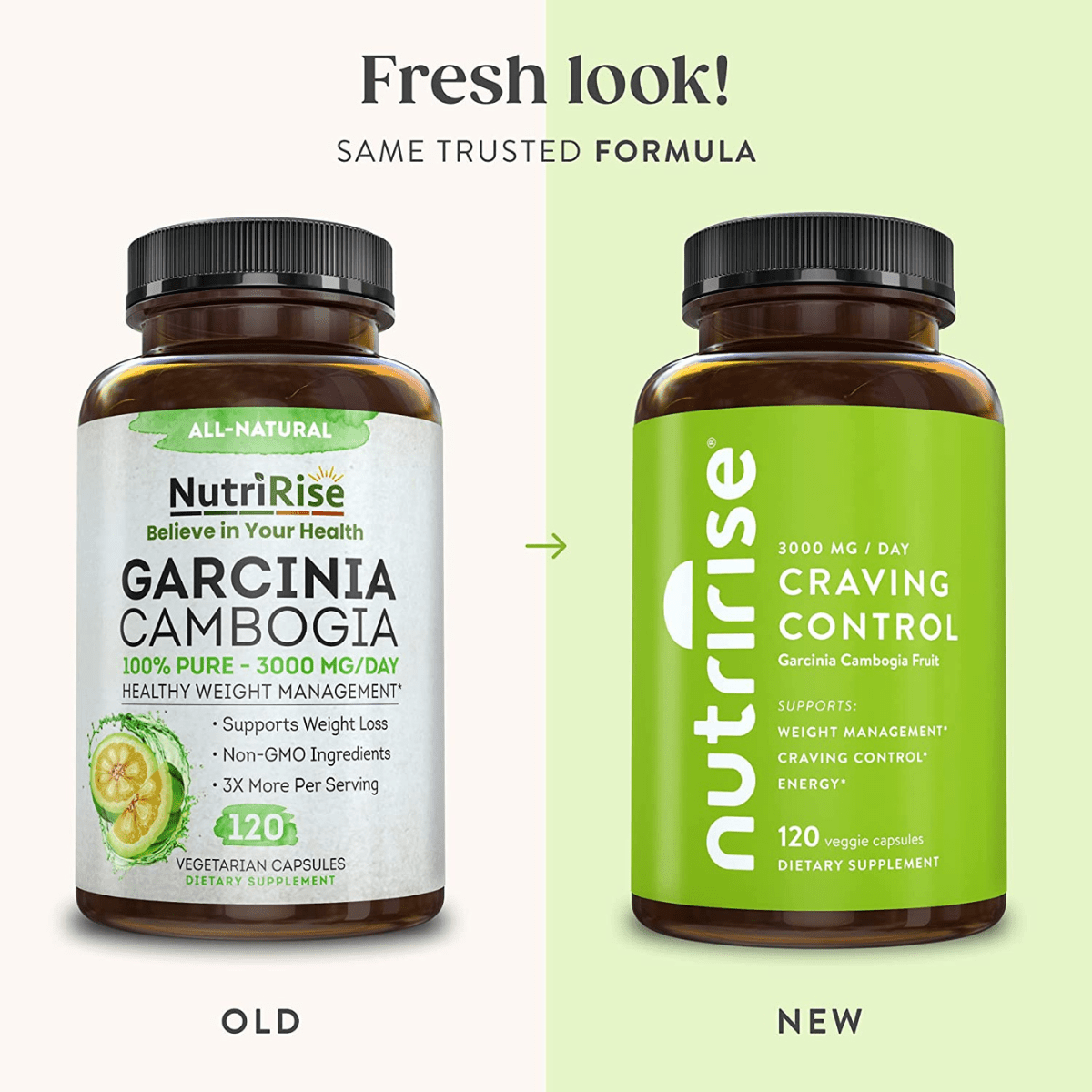 Nutririse Garcinia Cambogia - 120 Cápsulas Vegetales - Haz Tu Pedido