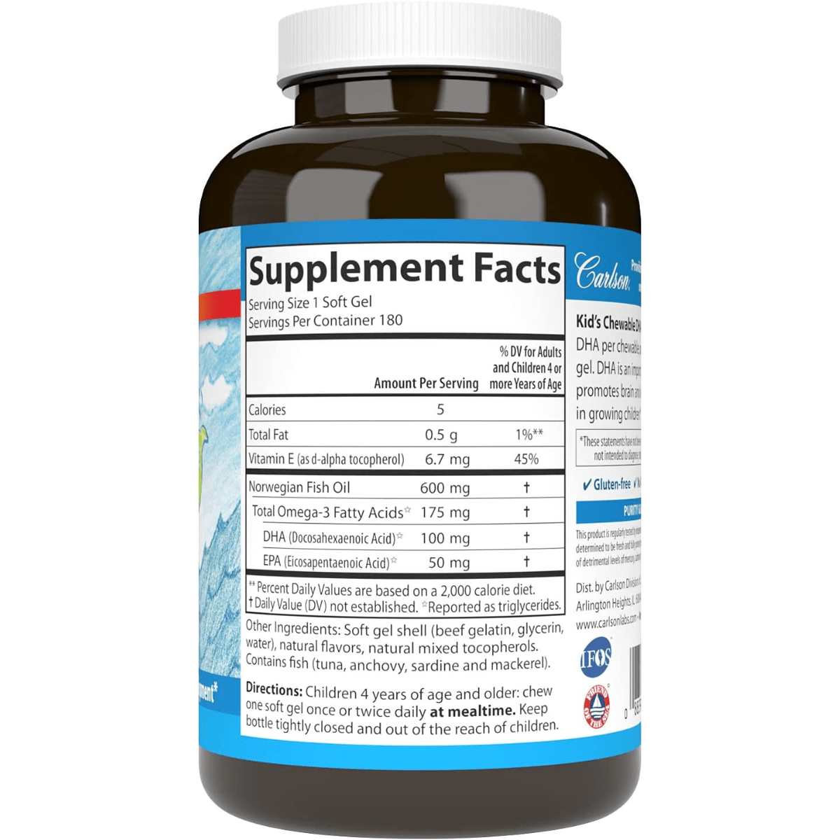 Carlson DHA Para Niños - Haz Tu Pedido
