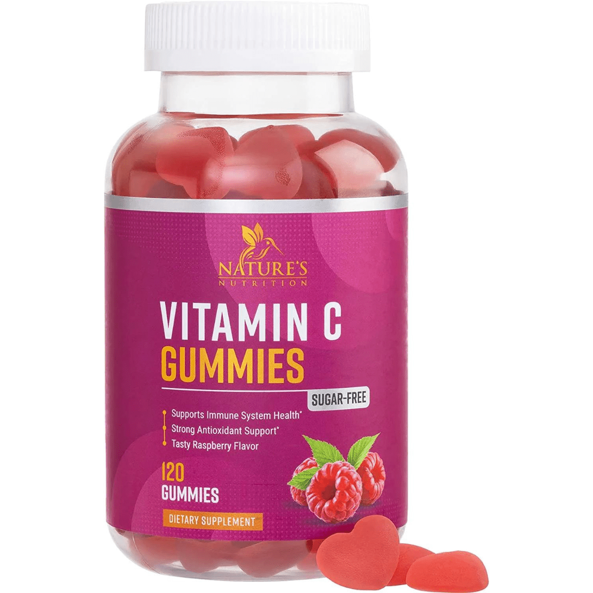 Nature's nutrition Vitamina C - Frambuesa - Haz Tu Pedido