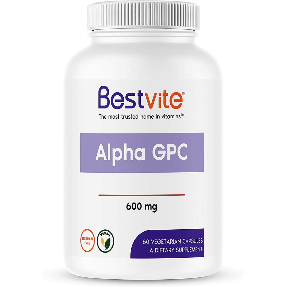 BestVite Alpha GPC 600 mg - 60 Cápsulas Vegetarianas - Haz Tu Pedido