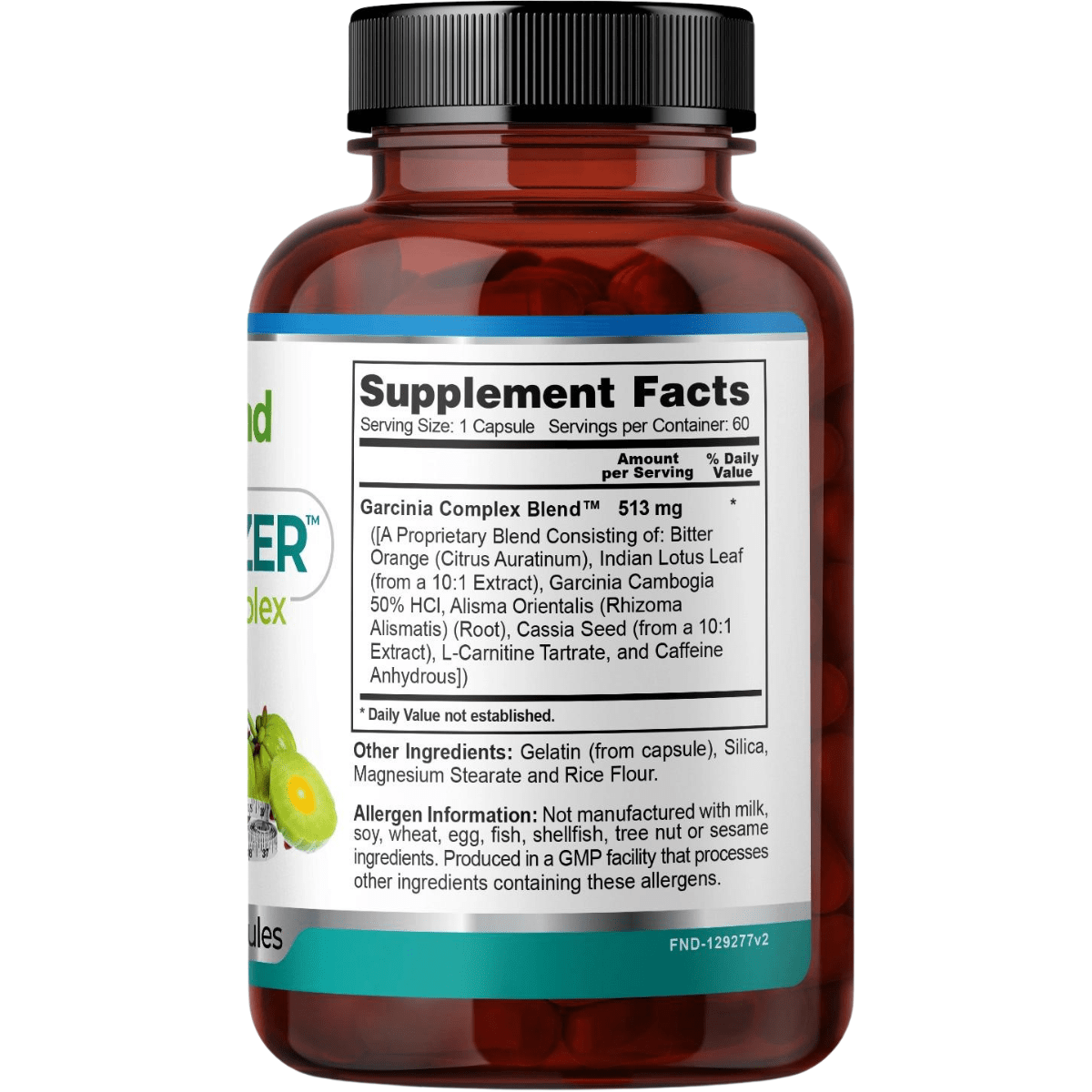 Fineland Complejo de Garcinia 513 mg - 60 Cápsulas - Haz Tu Pedido
