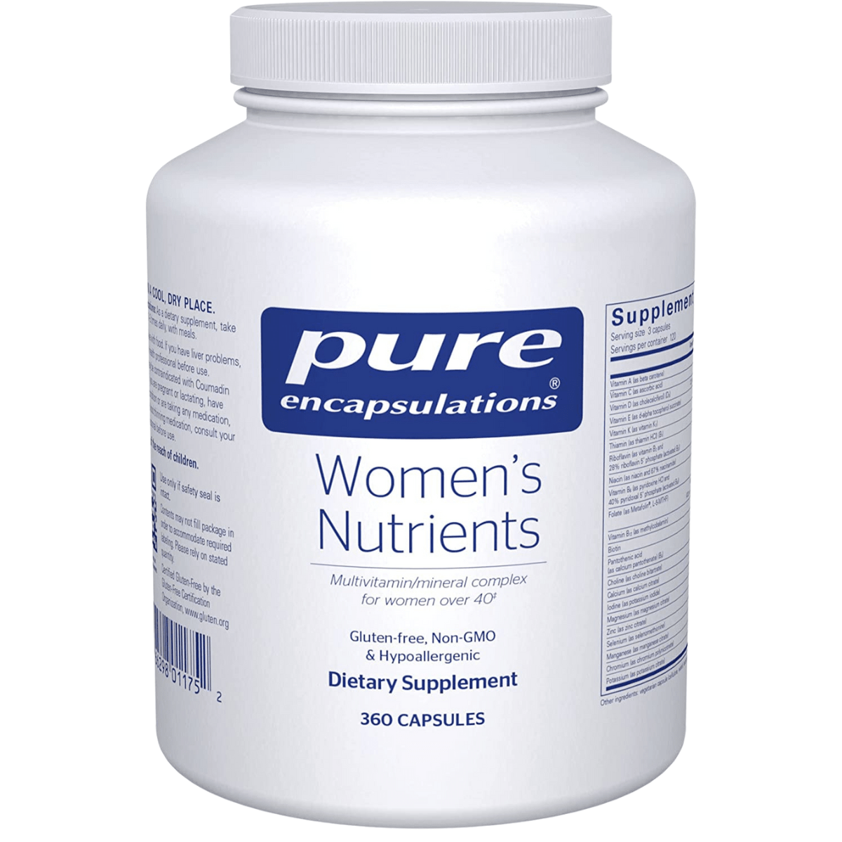 Pure Encapsulations Multivitamínico para Mujeres Mayores de 40 años - Haz Tu Pedido