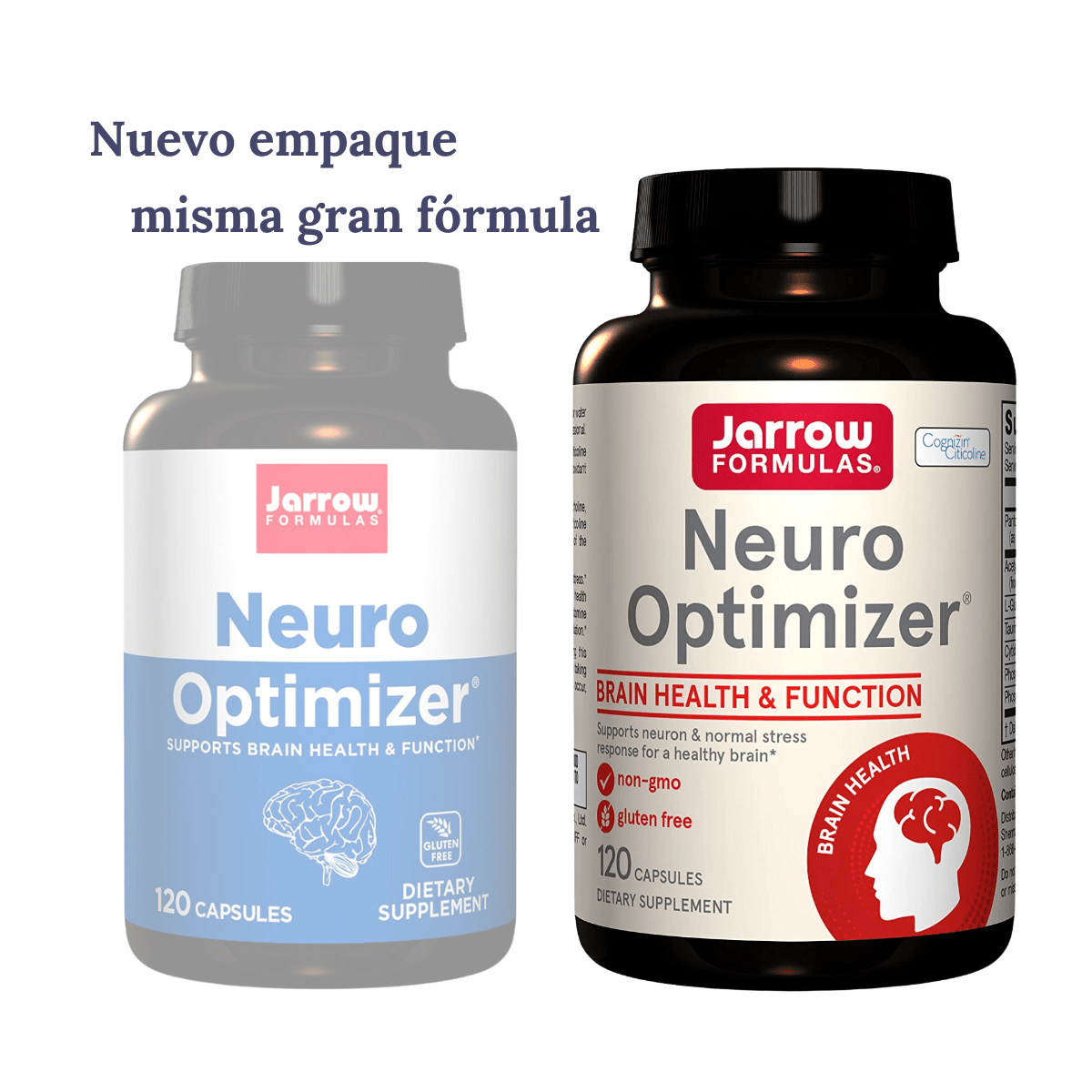 Jarrow Formulas Neuro Optimizer - 120 Cápsulas - Haz Tu Pedido
