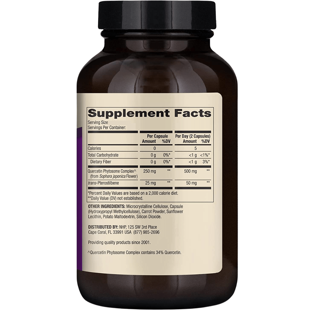Dr. Mercola Quercetina y Pterostilbeno - Haz Tu Pedido
