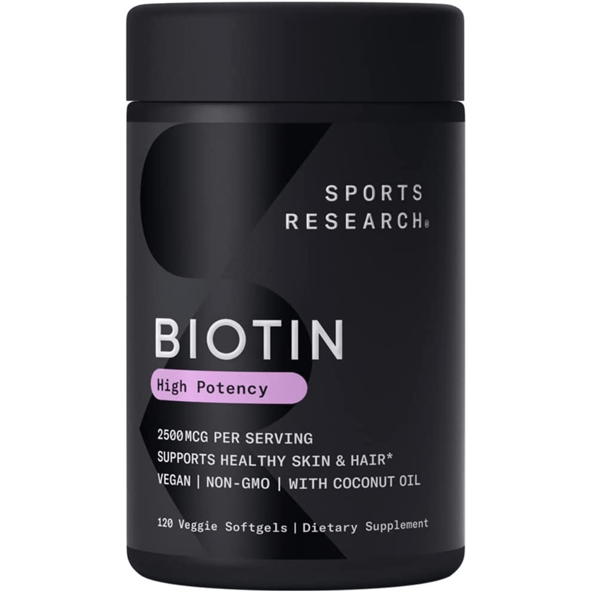 Sports Research Biotina - 120 Cápsulas Blandas - Haz Tu Pedido