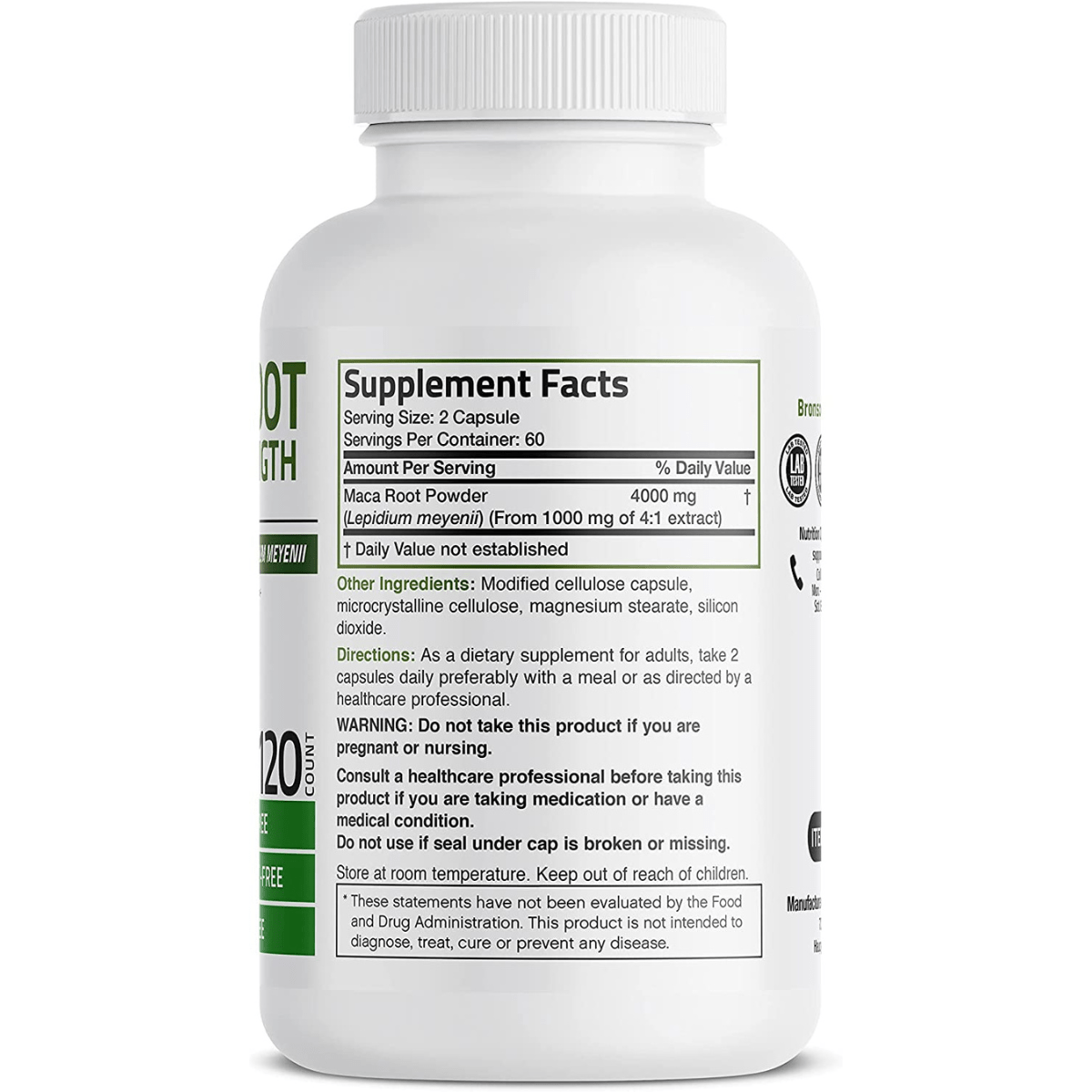 Bronson Maca 4000 mg - Haz Tu Pedido