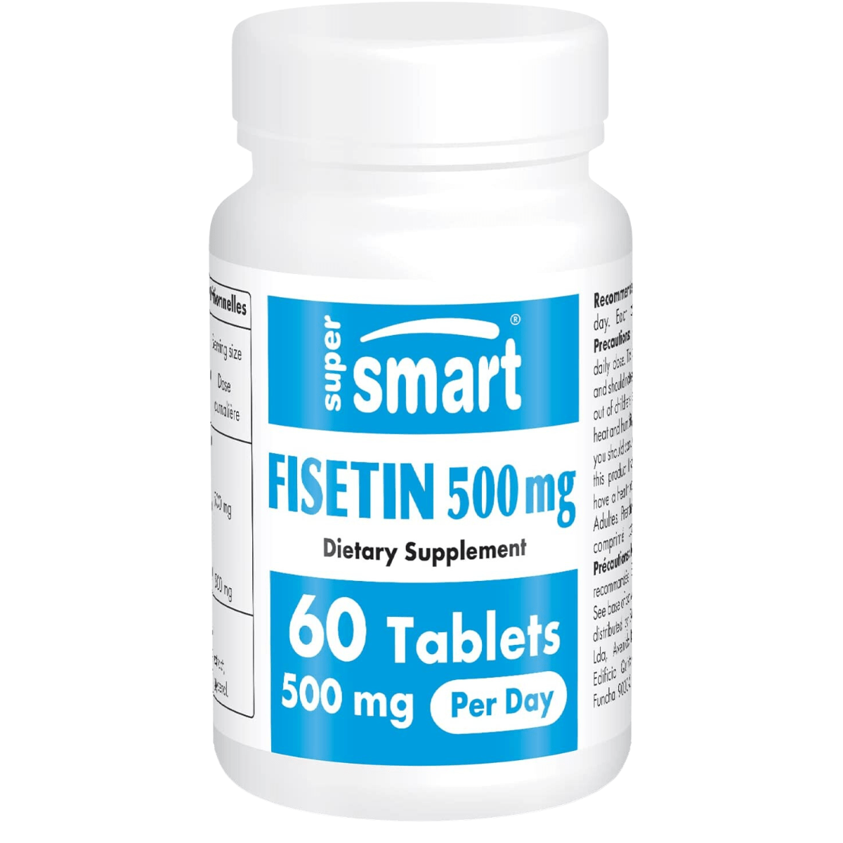 Super Smart Fisetina 500 mg - 60 Tabletas - Haz Tu Pedido