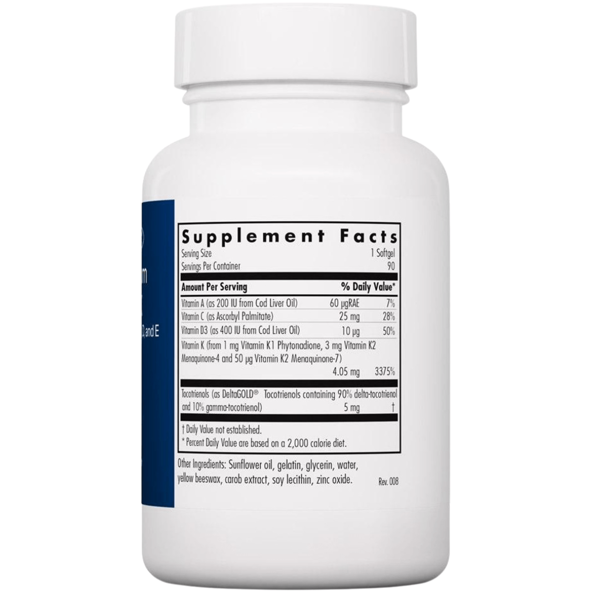 Allergy Research Group Vitamina K de Espectro Completo - 90 Cápsulas Blandas - Haz Tu Pedido