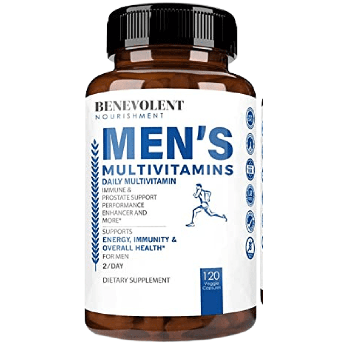 Benevolent Nourishment Advanced Multivitamin For Men - 120 Cápsulas Vegetales - Haz Tu Pedido
