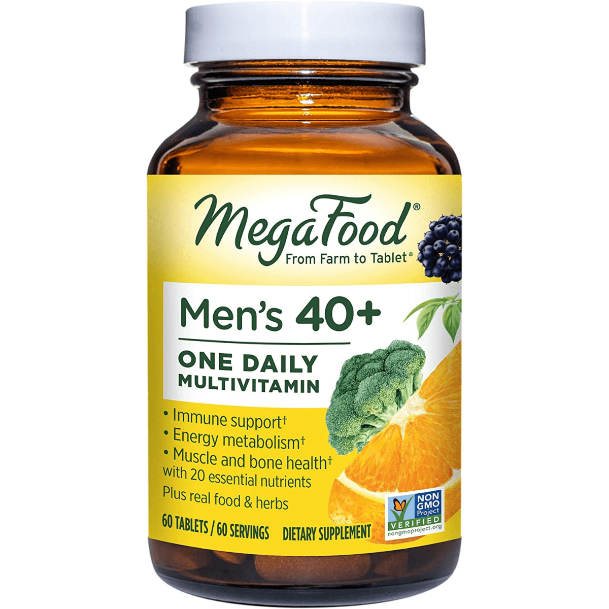 Mega Food Multivitamínico para Hombres 40+ - Haz Tu Pedido