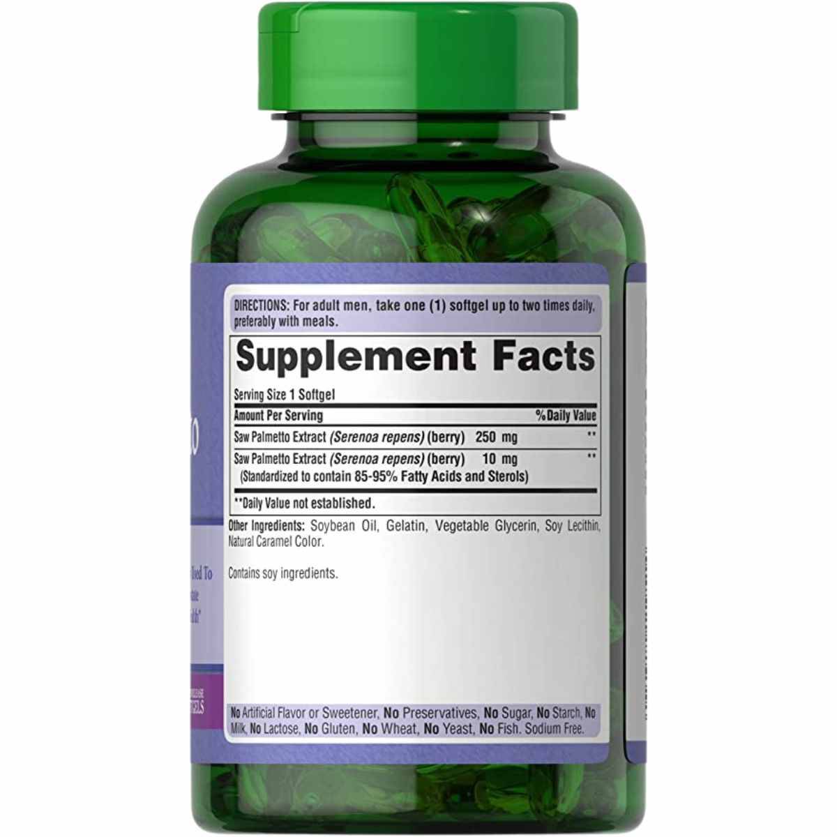 Saw Palmetto 250 mg - Haz Tu Pedido