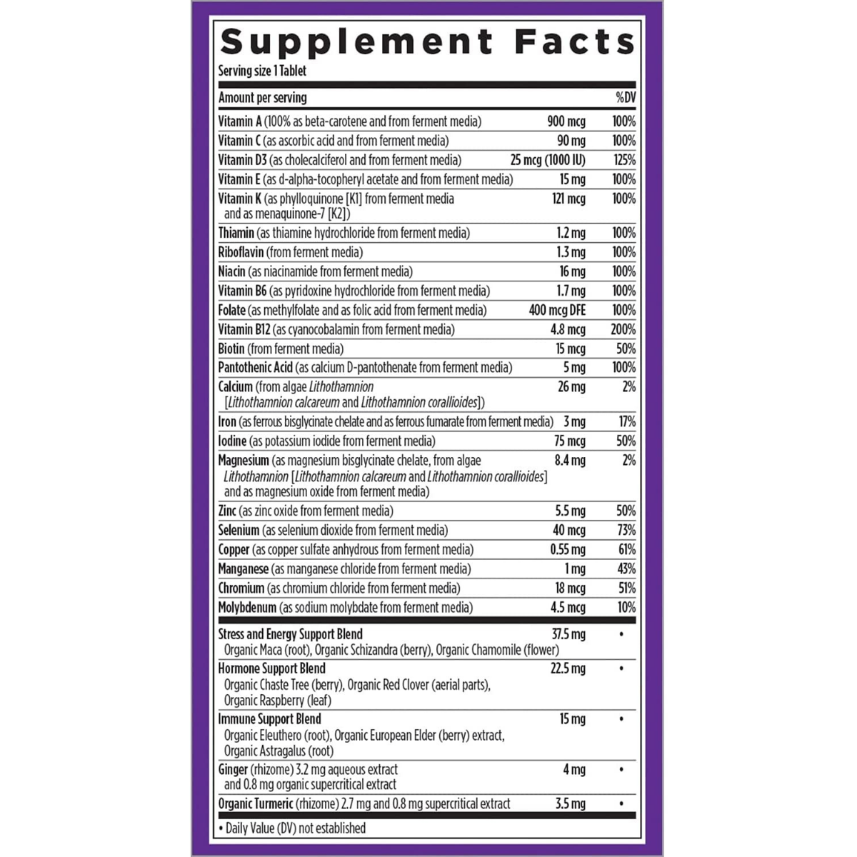 Multivitamínico para Mujeres - Haz Tu Pedido