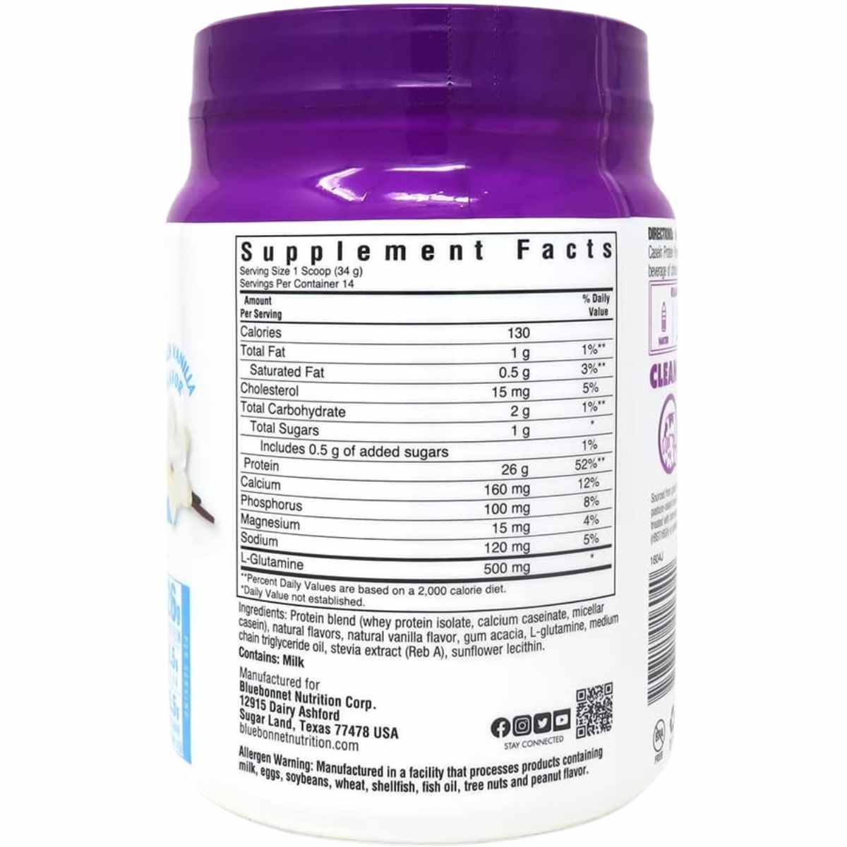 Proteína de Suero con Caseína - Haz Tu Pedido