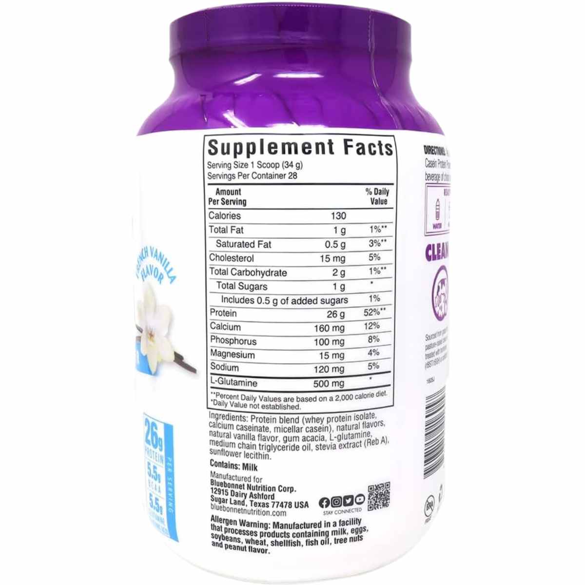 Proteína de Suero con Caseína - Haz Tu Pedido