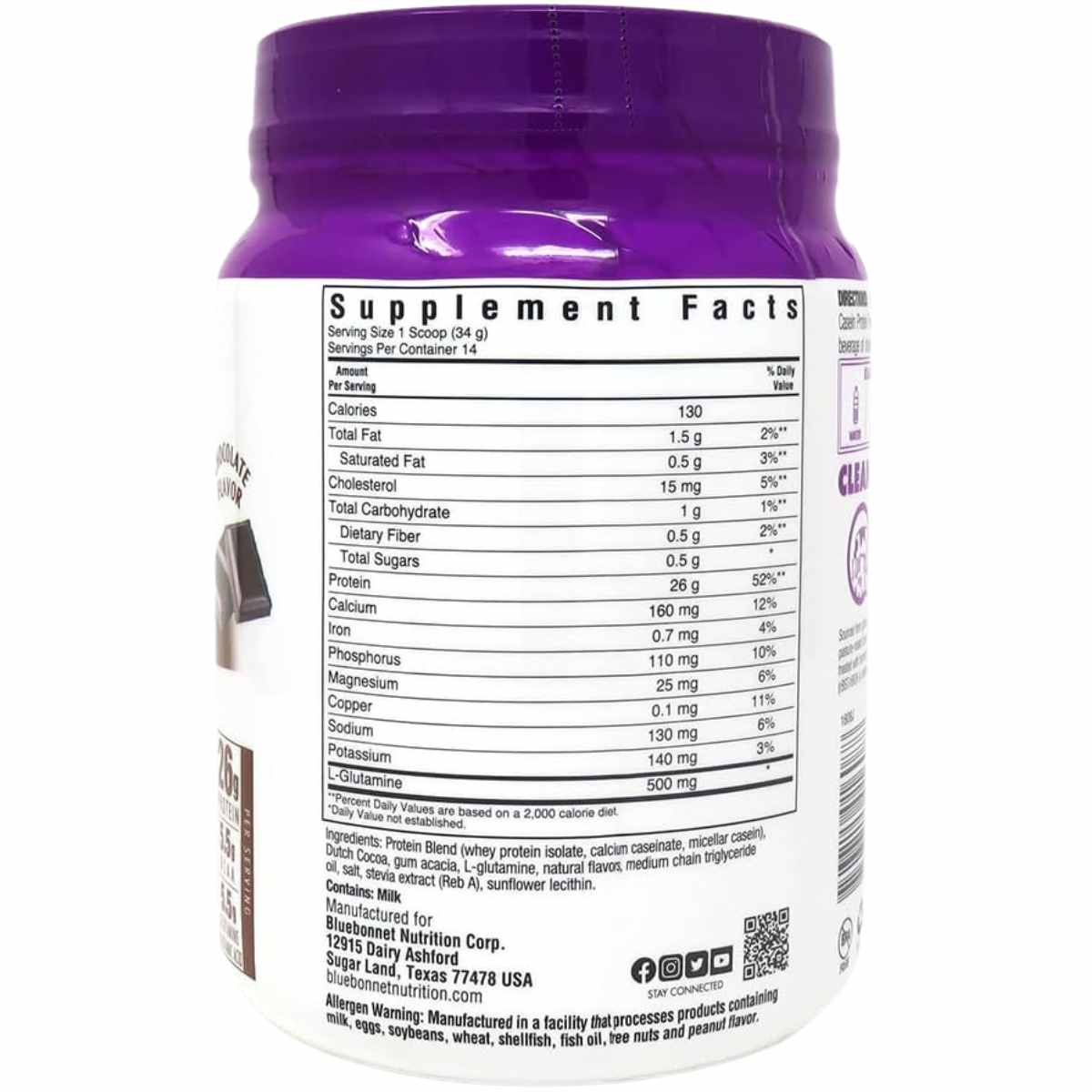 Proteína de Suero con Caseína - Haz Tu Pedido