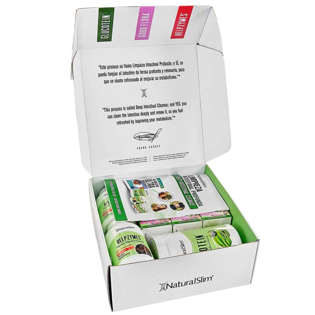 NaturalSlim - Kit Limpiador Intestinal Profundo - Haz Tu Pedido