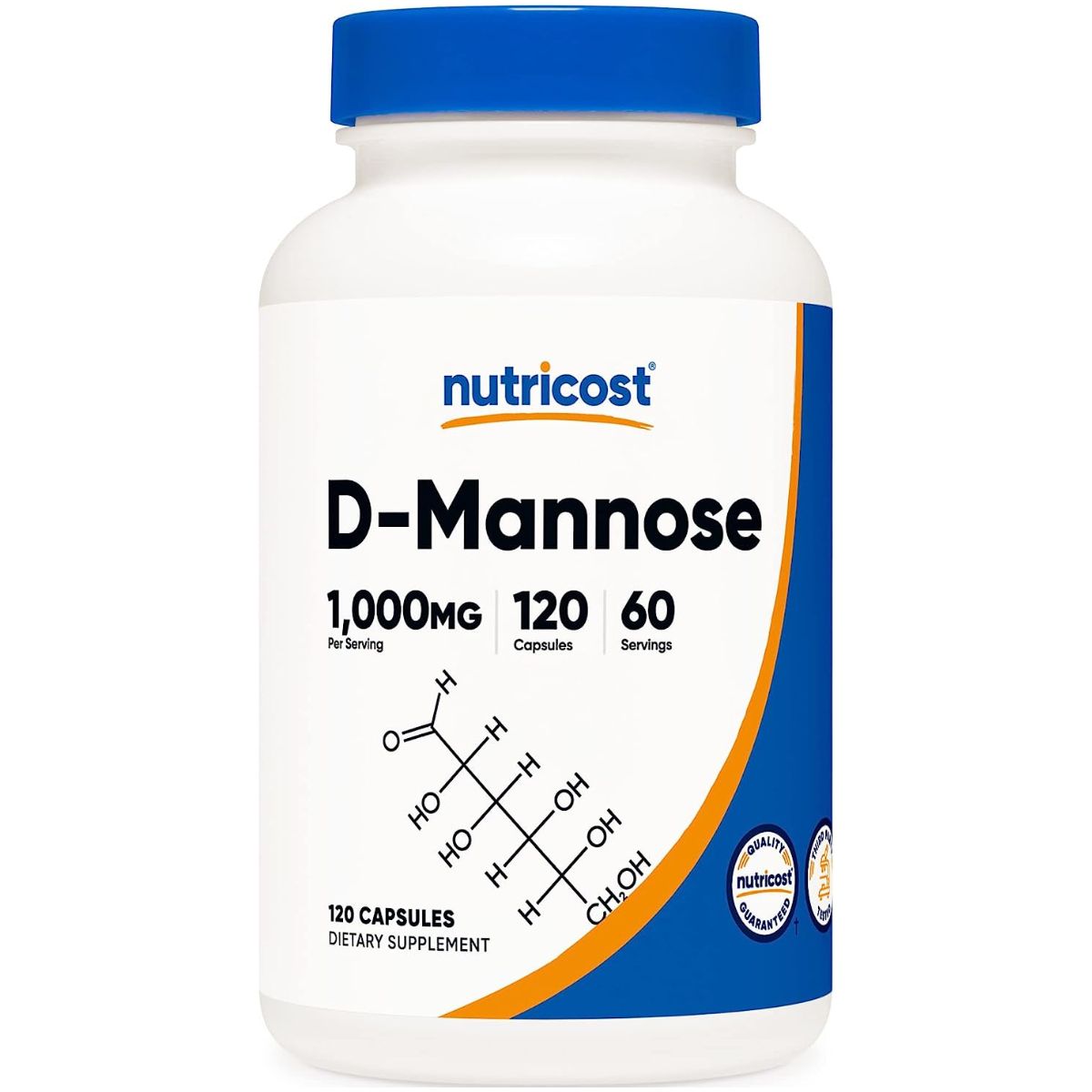D-Manosa - 1000 mg - 120 Cápsulas - Haz Tu Pedido