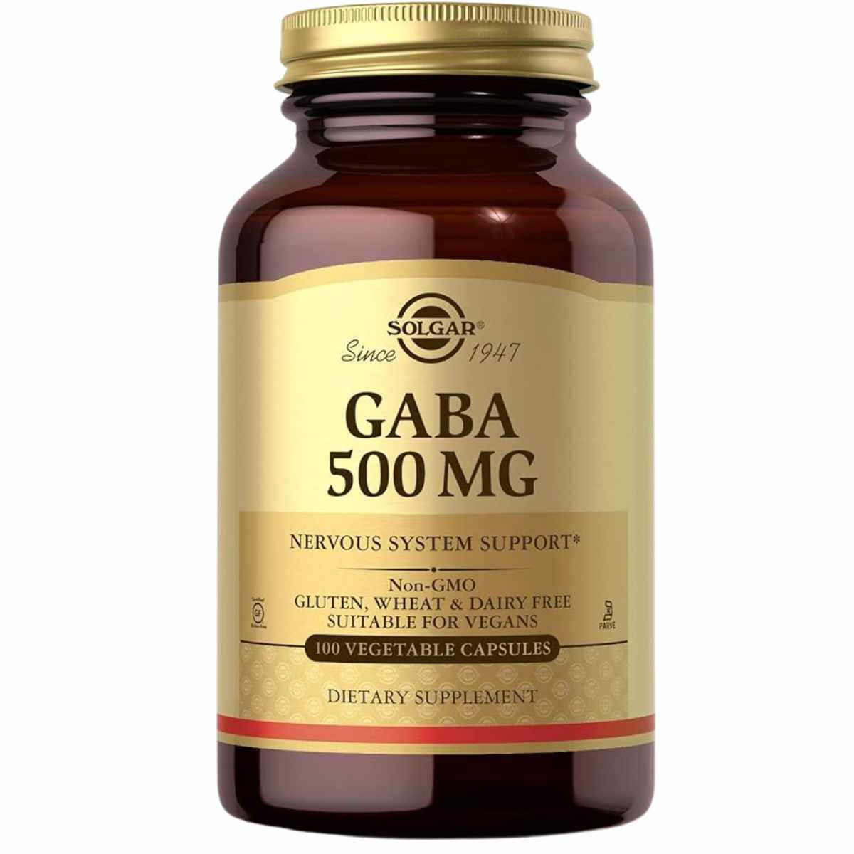 Solgar GABA 500 mg - Cápsulas Vegetales