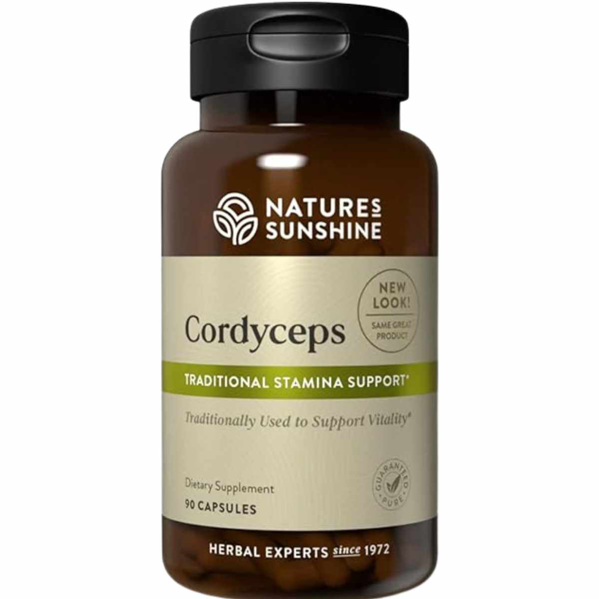 Nature's Sunshine Cordyceps - 90 Cápsulas