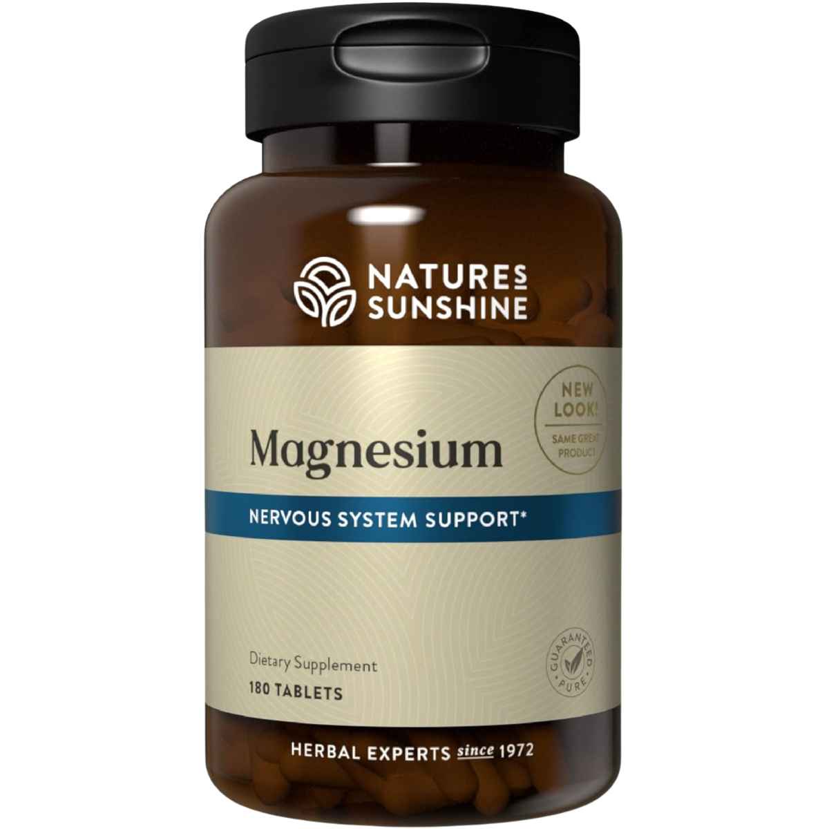 Nature's Sunshine Magnesio - Sabor Hierbabuena - 180 Tabletas - Haz Tu Pedido
