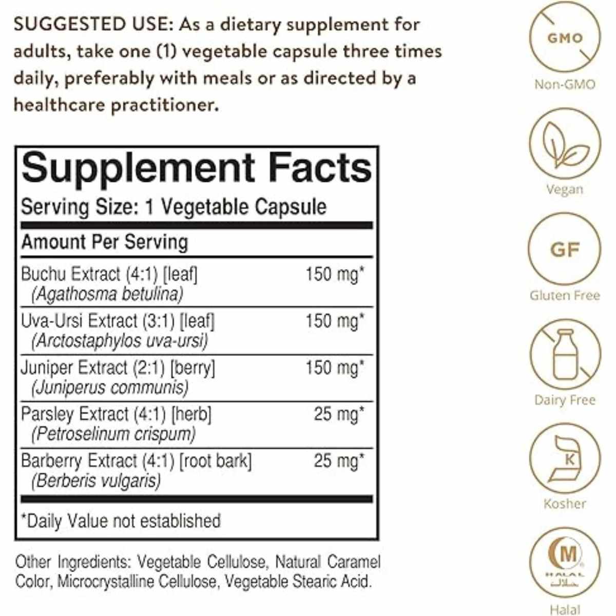 Solgar Hierbas para Desintoxicación y Limpieza - 100 Cápsulas Blandas Vegetales - Tabla Nutricional - Haz Tu Pedido