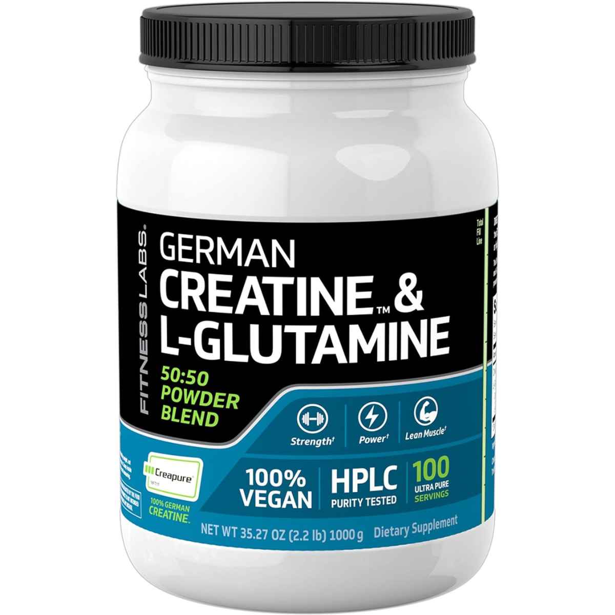 Fitness Labs Creatina y L-Glutamina - 1000 g - Haz Tu Pedido
