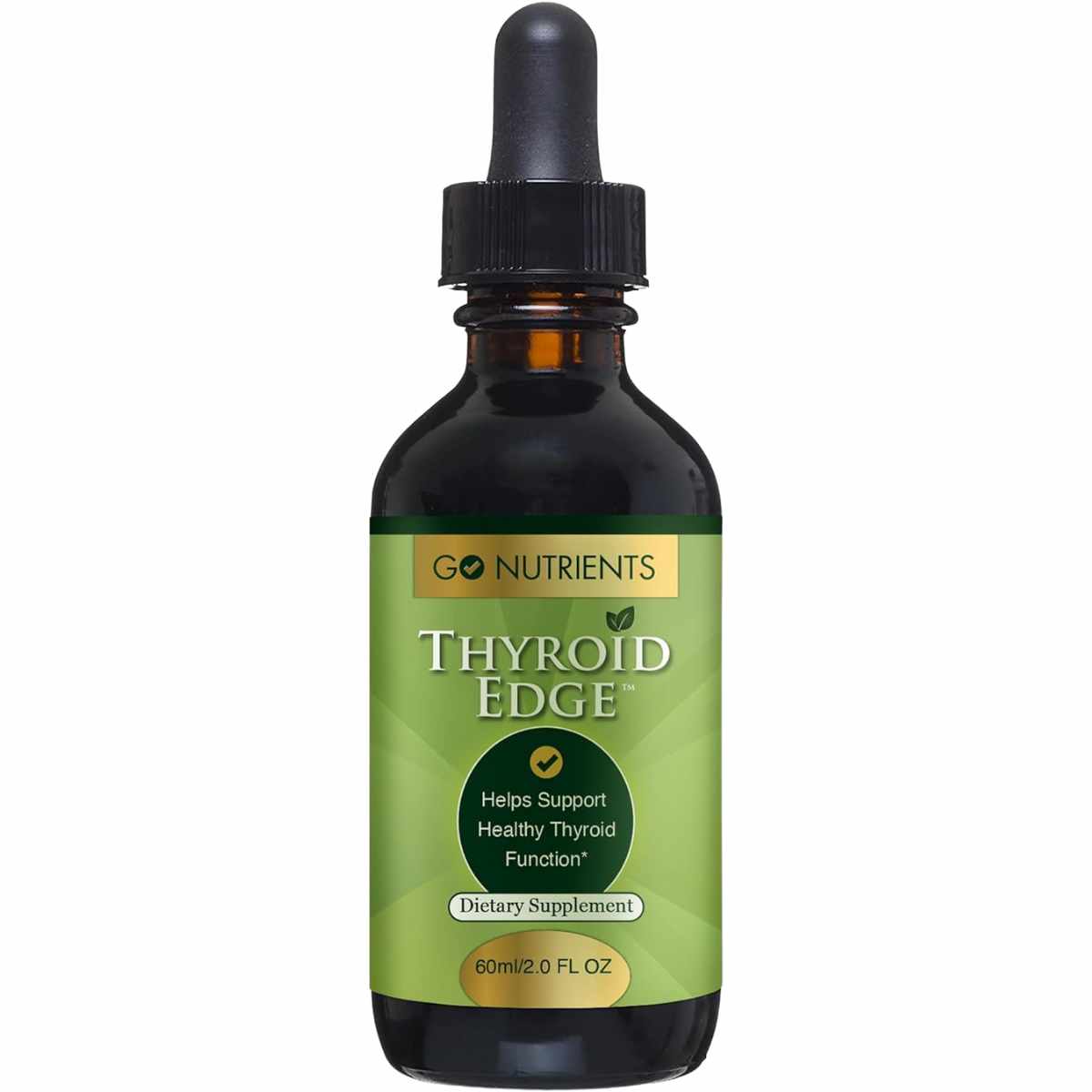 Go Nutrients Thyroid Edge Soporte para la Tiroides en Gotas - 60 ml - Haz Tu Pedido