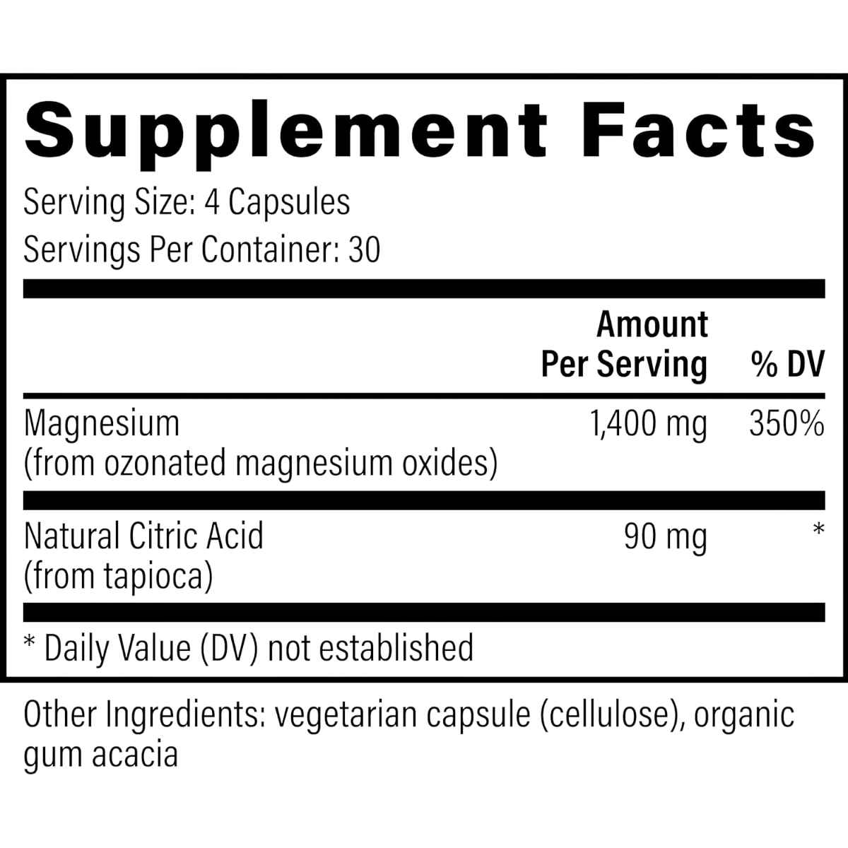 Global Healing Oxi-Poder: Limpieza y Desintoxicación del Colon - 120 Cápsulas - Tabla Nutricional - Haz Tu Pedido