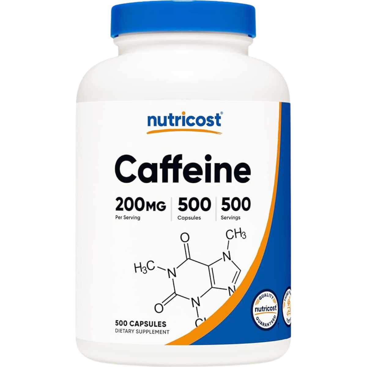 Nutricost Caffeine - 500 Cápsulas
