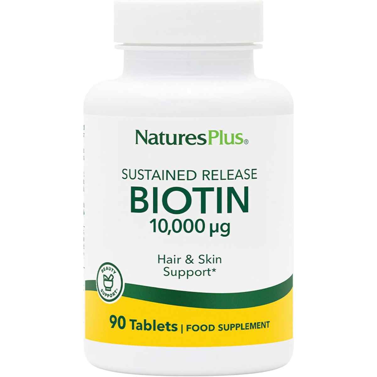 Natures Plus Biotina 10000 Mcg - 90 Tabletas