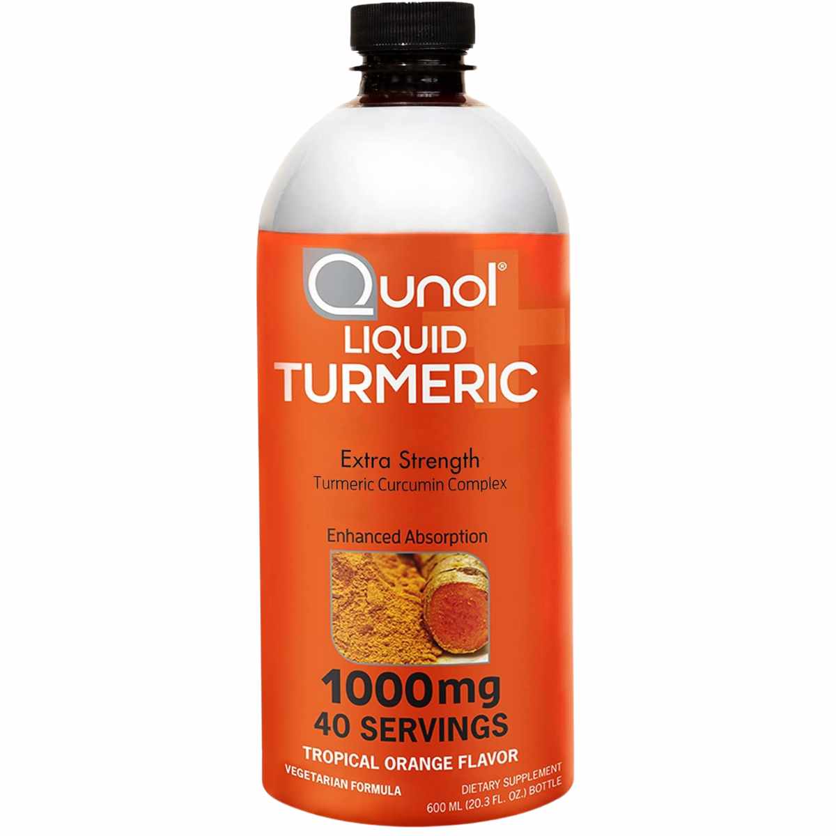 Qunol Curcumina 1000 mg - Sabor Naranja Tropical - 600 ml - Haz Tu Pedido