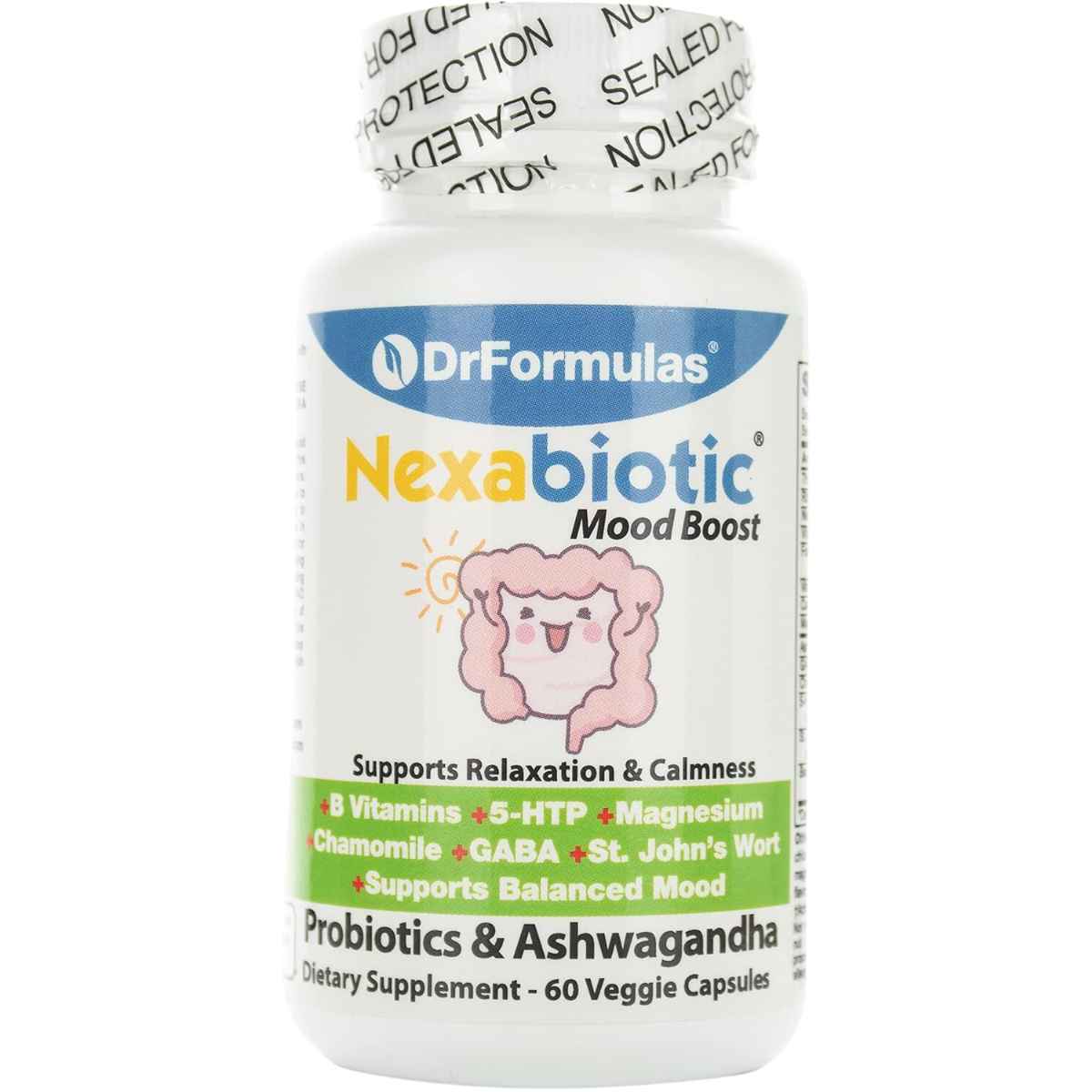DrFormulas Nexabiotic Probiótico Para Mejorar El Ánimo - 60 Cápsulas Vegetales - Haz Tu Pedido