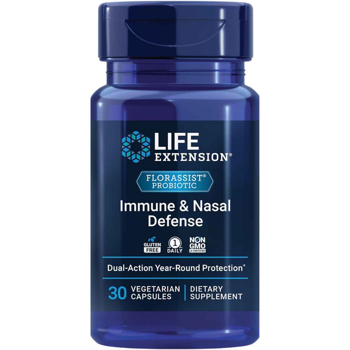 Life Extension FLORASSIST® Defensa Inmune y Nasal con Probióticos - 30 Cápsulas Vegetales - Haz Tu Pedido