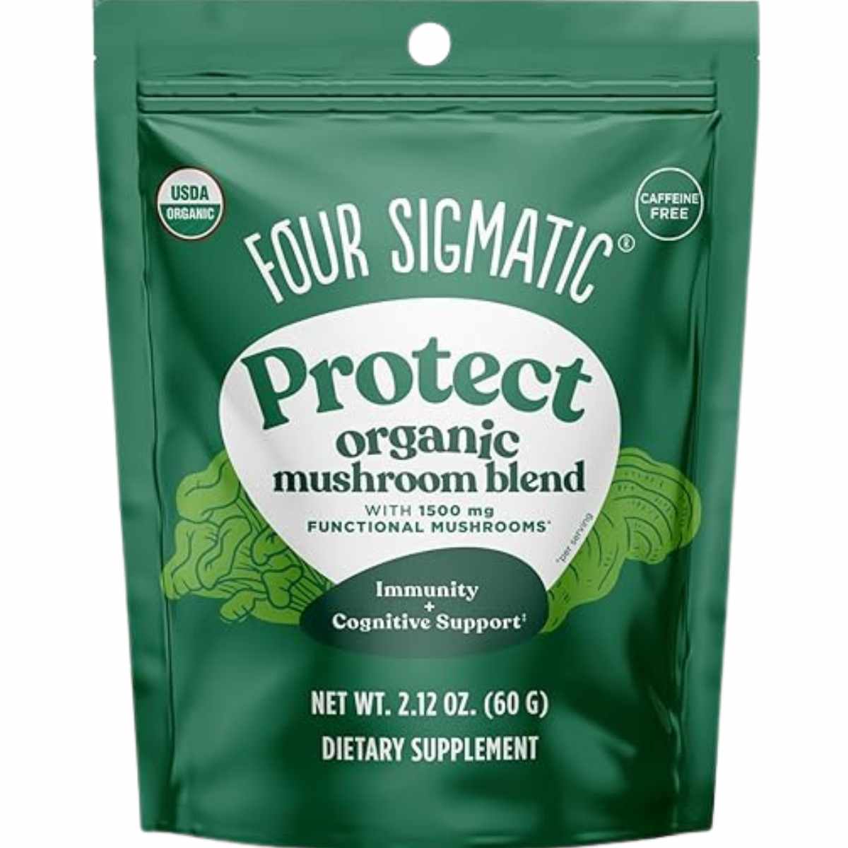 Four Sigma Mezcla de Hongos para el Apoyo Inmunológico en Polvo - 60 g - Haz Tu Pedido